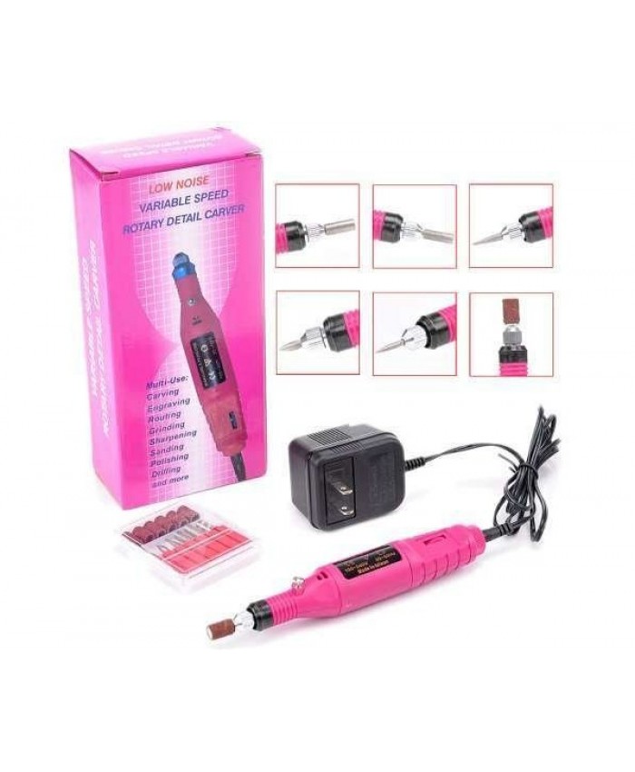 pioneerwork 6 file pedicure machine electric nail art drill