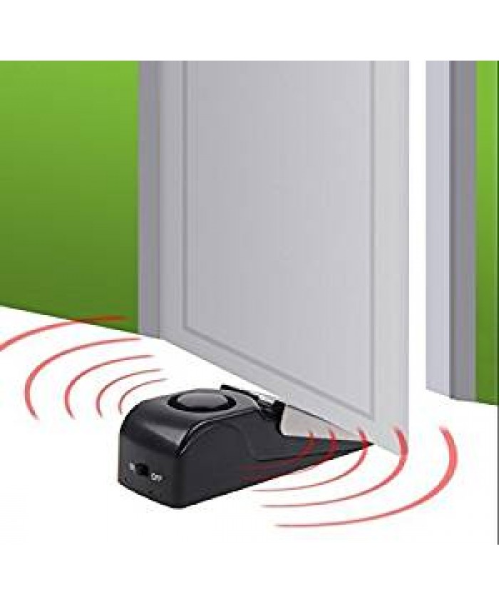 pioneerwork Upgraded Door Stop Alarm -Great for Traveling Security Door Stopper doorstop Safety Tools for Home